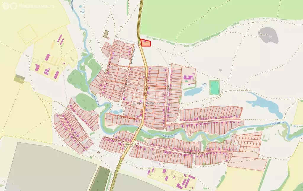 Участок в Кушнаренковский район, Старогумеровский сельсовет, село ... - Фото 1