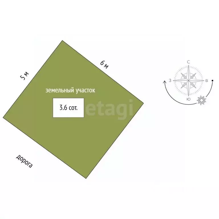 Участок в Татарстан, Альметьевск ГМ Приозерный тер., 2028 (1.0 сот.) - Фото 0