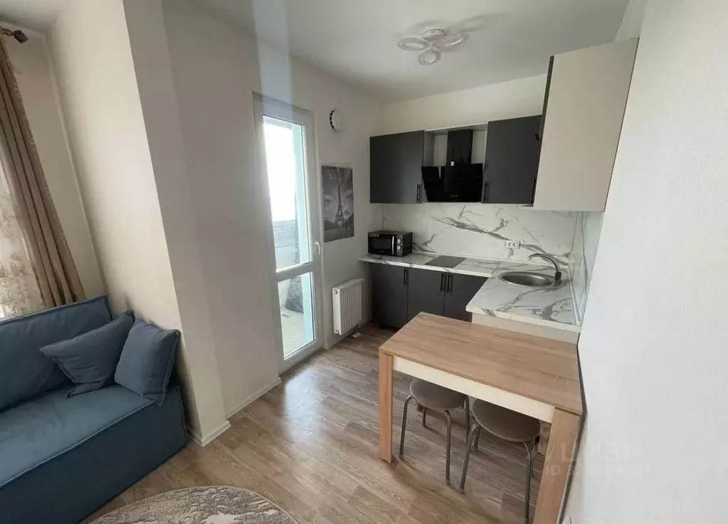 Студия Санкт-Петербург дор. Муринская, 8к2 (19.0 м) - Фото 1