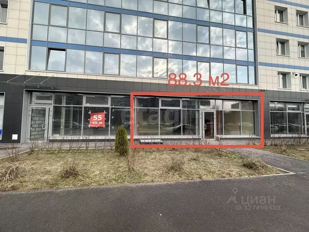 Помещение свободного назначения в Санкт-Петербург ул. Крыленко, 14с3 ... - Фото 2