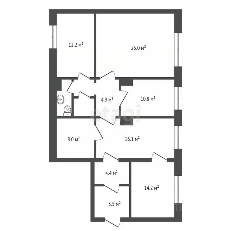 Помещение свободного назначения в Красноярский край, Красноярск ул. ... - Фото 2