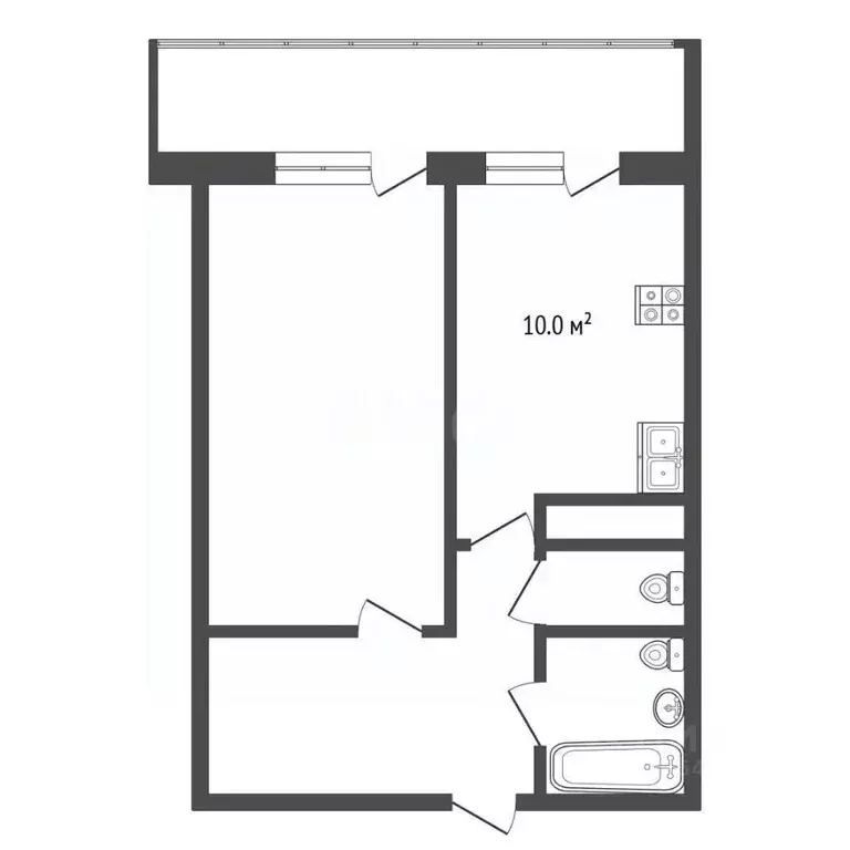 2-к кв. Крым, Ялта наб. Имени В.И. Ленина, 13 (75.0 м) - Фото 2