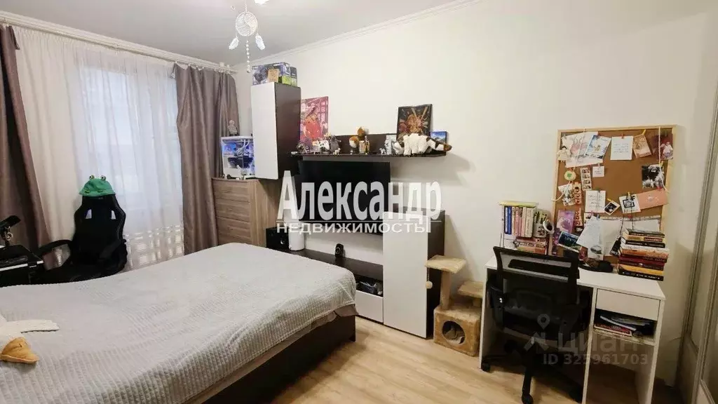 1-к кв. Ленинградская область, Мурино Всеволожский район, ул. ... - Фото 1