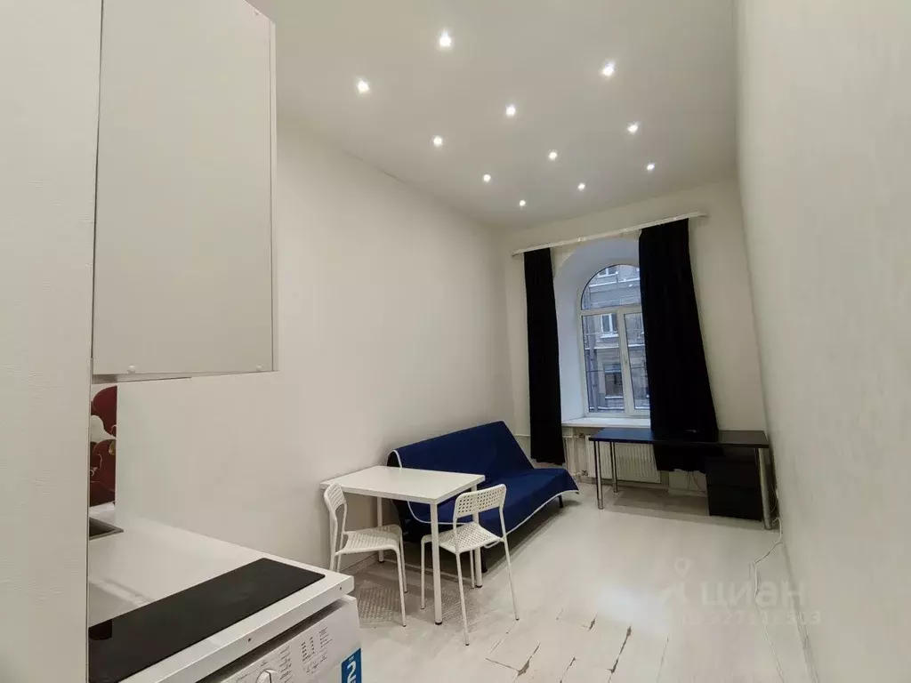 Студия Санкт-Петербург пер. Гривцова, 13/11 (24.5 м) - Фото 1