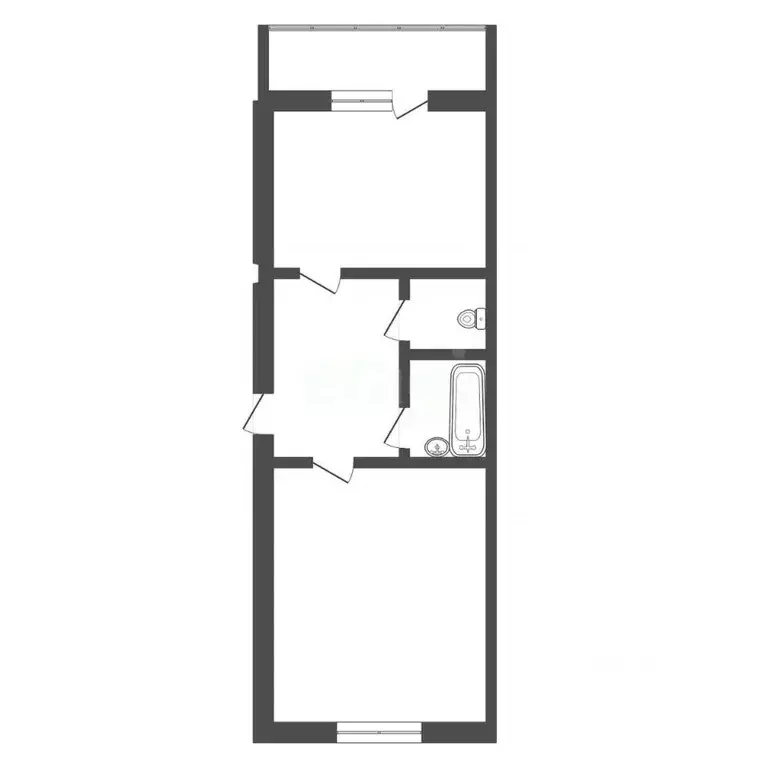 1-к кв. Тульская область, Новомосковск Рязанское ш., 10к3 (48.0 м) - Фото 1