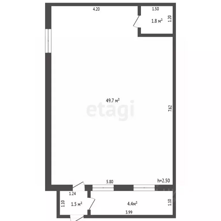 Офис в Башкортостан, Бирск ул. Мира, 148 (57 м) - Фото 2