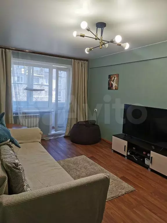 3-к. квартира, 58,5 м, 5/5 эт. - Фото 0