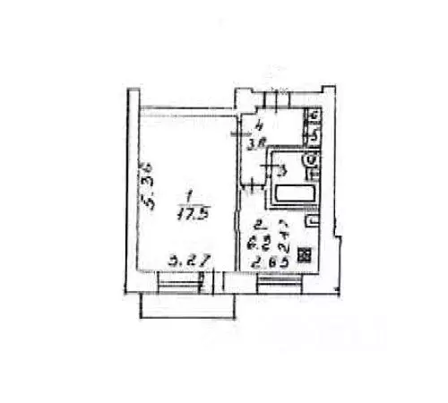 1-к кв. Кировская область, Киров ул. Кирова, 30А (33.0 м) - Фото 2