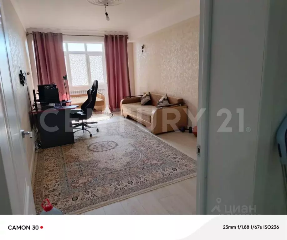 2-к кв. Дагестан, Махачкала ш. Карабудахкентское, 57Б (75.9 м) - Фото 0