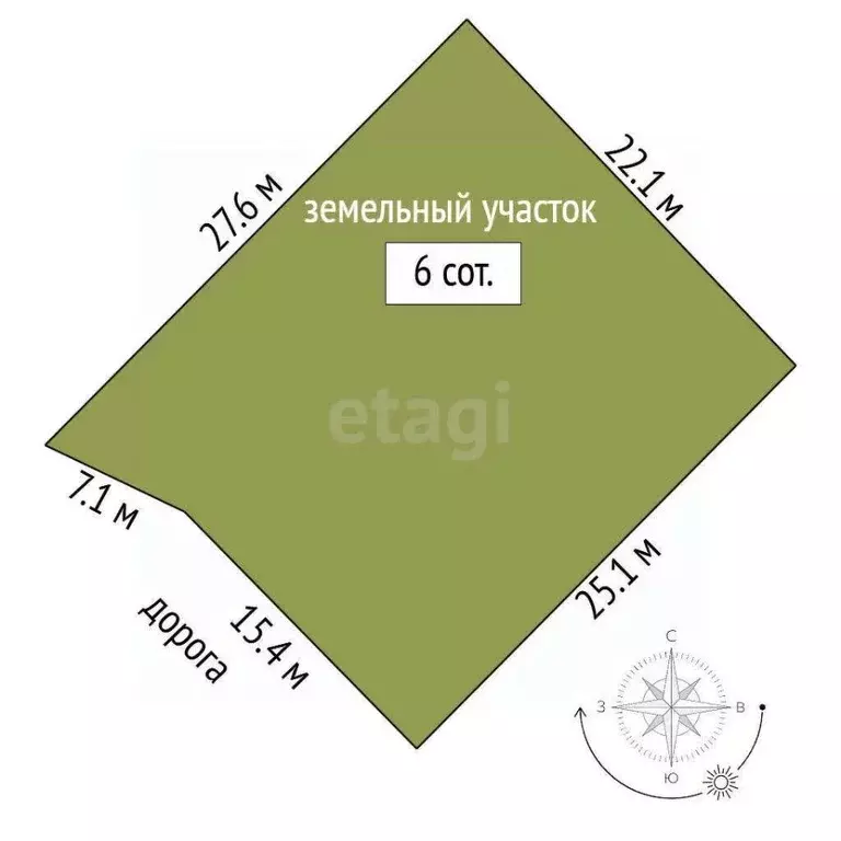 Участок в Крым, Ленинский район, Мысовское с/пос, Лесовод СНТ ул. ... - Фото 2