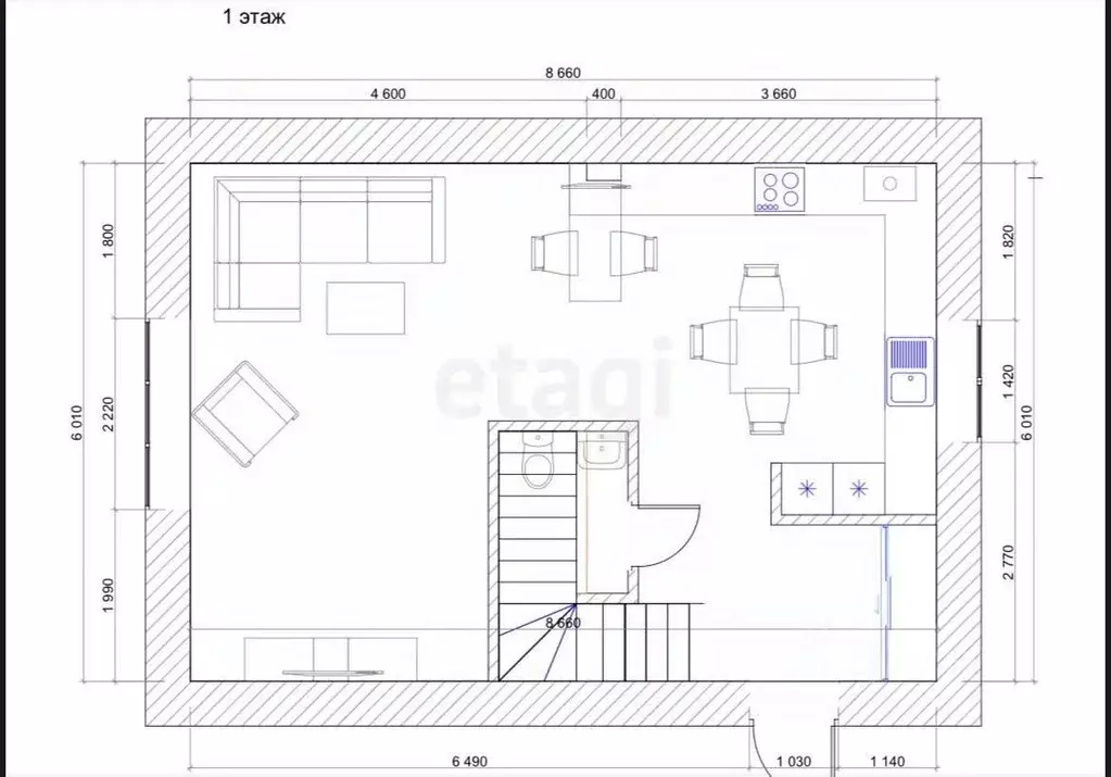 Таунхаус в Костромская область, Кострома Совхозная ул., 12 (161 м) - Фото 2