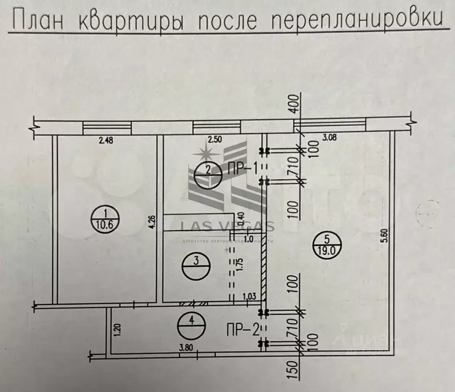 2-к кв. Татарстан, Казань ул. Гагарина, 35 (42.5 м) - Фото 1