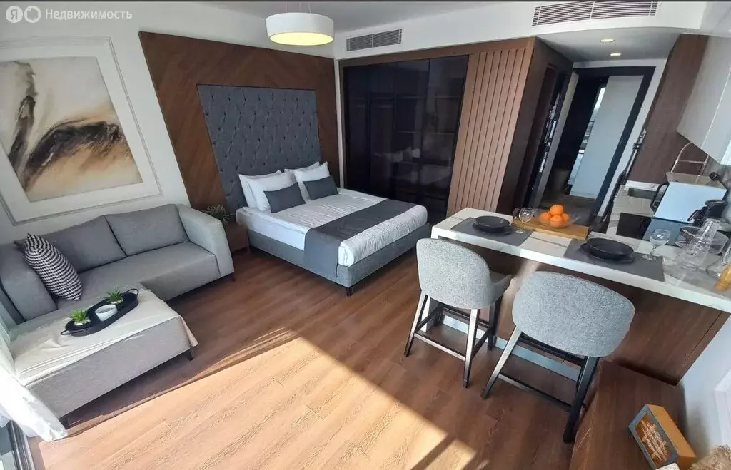 Квартира-студия: Адлер, улица Чкалова, 13 (28 м) - Фото 1