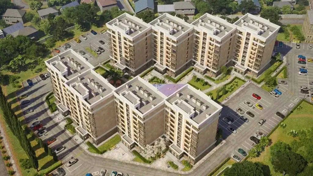 3-к кв. Крым, Алушта На Фонтанке жилой комплекс (76.87 м) - Фото 0