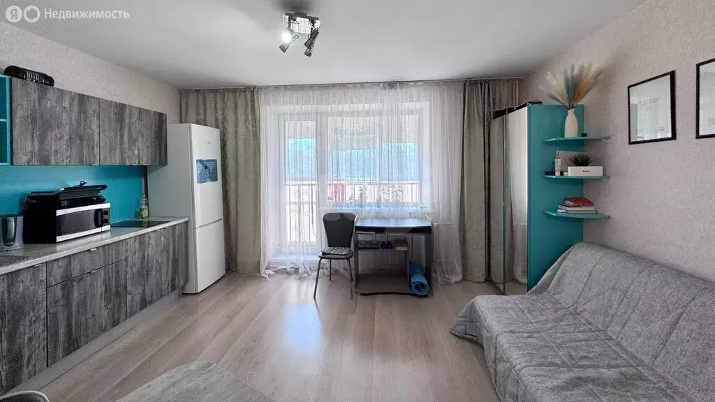 Квартира-студия: Челябинск, улица Петра Сумина, 26 (26 м) - Фото 1
