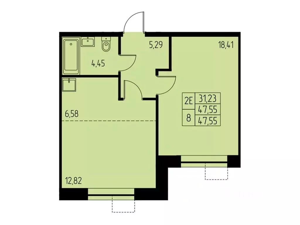 2-к кв. Московская область, Ивантеевка Пушкинский городской округ,  ... - Фото 1