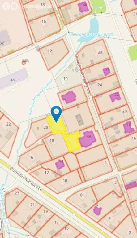 Участок в посёлок Александровская, Ручейный переулок, 6 (13 м) - Фото 2