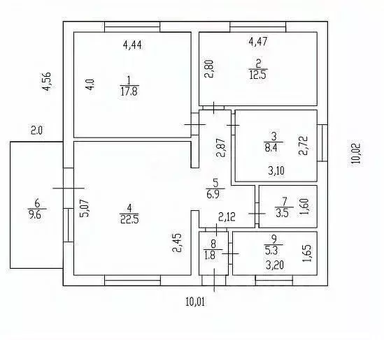 Дом в Тверская область, Калининский муниципальный округ, с. Бурашево ... - Фото 2