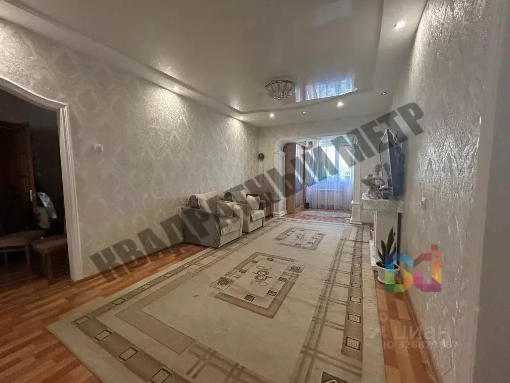 4-к кв. Калмыкия, Элиста 2-й мкр, 19 (83.09 м) - Фото 1