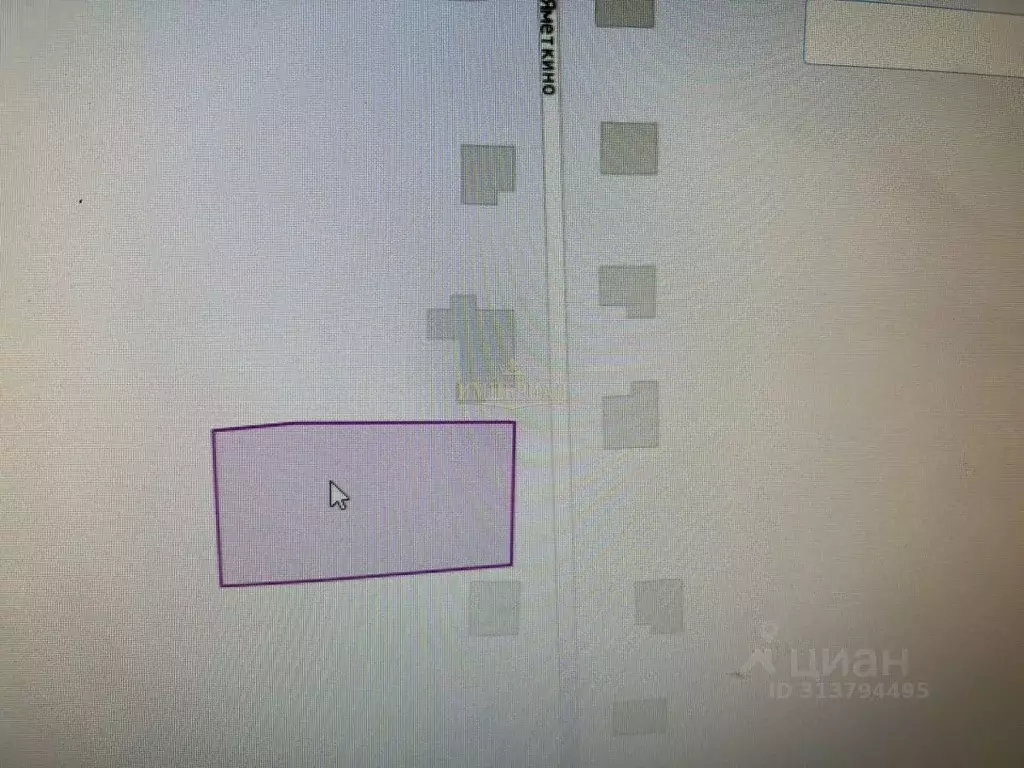 Участок в Марий Эл, Медведевский район, Знаменское с/пос, д. Яметкино ... - Фото 1