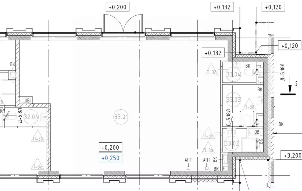 Помещение свободного назначения в Москва Вейв жилой комплекс, 3 (81 м) - Фото 2
