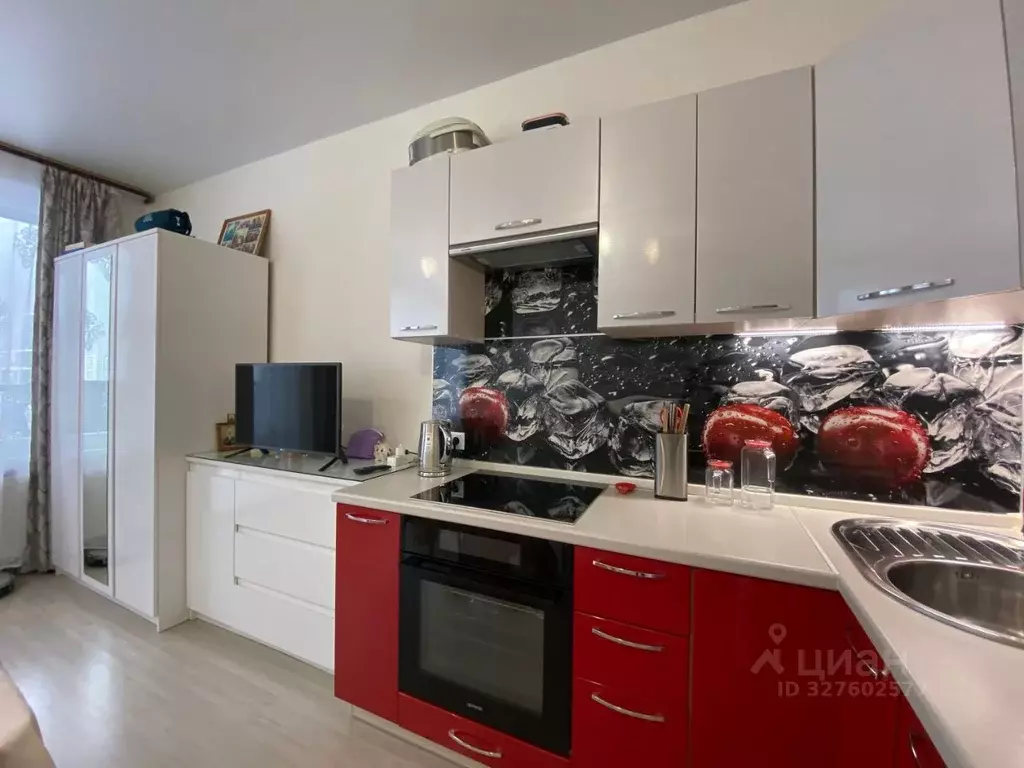 Студия Москва ул. 1-я Нововатутинская, 3 (31.9 м) - Фото 2