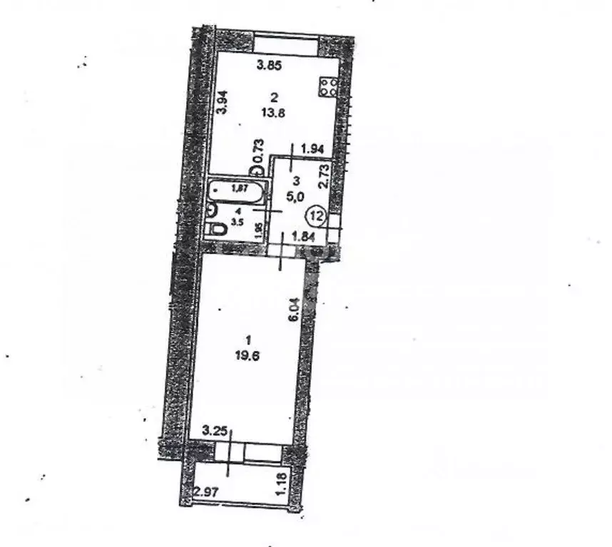 1-к кв. Марий Эл, Йошкар-Ола Красноармейская ул., 88Б (41.9 м) - Фото 1