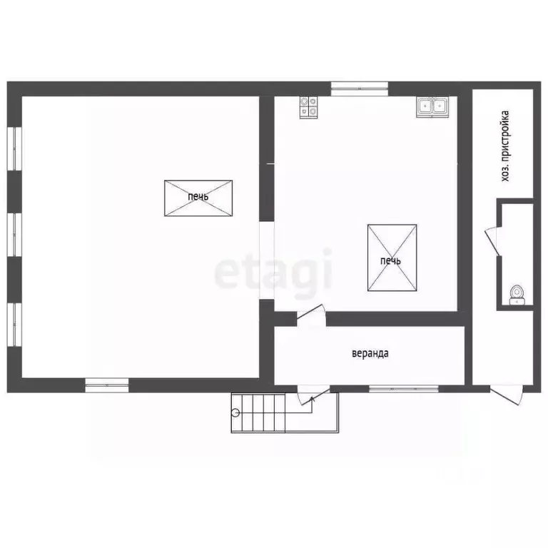 Дом в Вологодская область, Харовск Пустораменская ул., 26 (32 м) - Фото 1