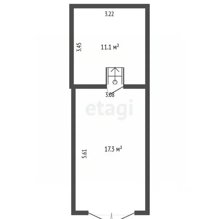 Гараж в Хабаровский край, Хабаровск ул. Джамбула, 41Б (29 м) - Фото 2