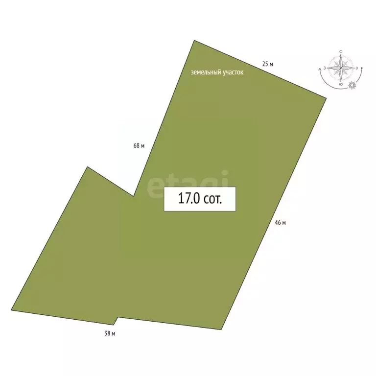 Участок в Новосибирская область, Новосибирский район, Мочищенский ... - Фото 1