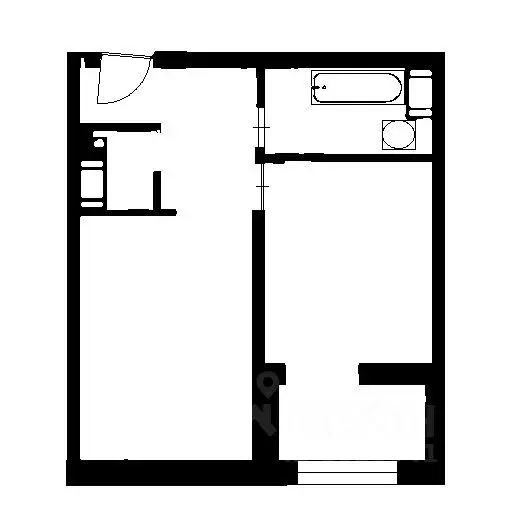 1-к кв. Санкт-Петербург Петровский просп., 24к2 (43.5 м) - Фото 2