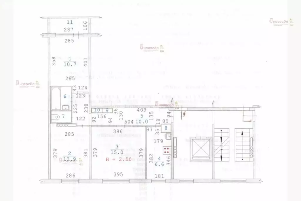3-комнатная квартира: Екатеринбург, Парковый переулок, 41к4 (57.8 м) - Фото 1