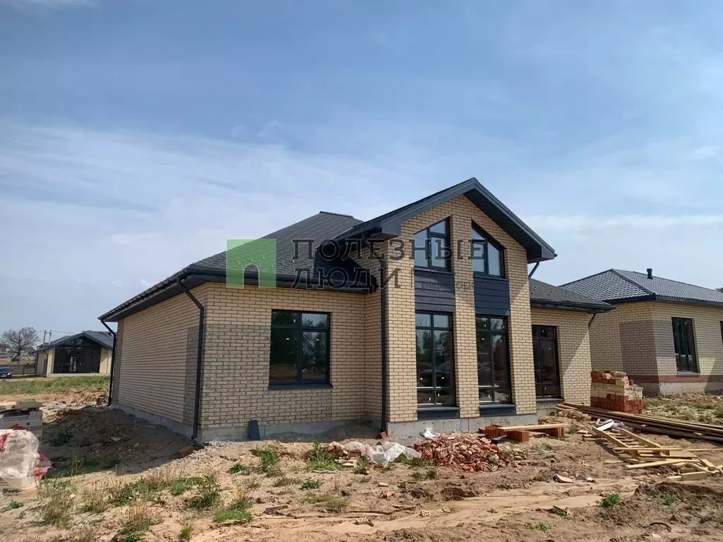 Коттедж в Татарстан, Зеленодольский район, Новопольское с/пос, пос. ... - Фото 1