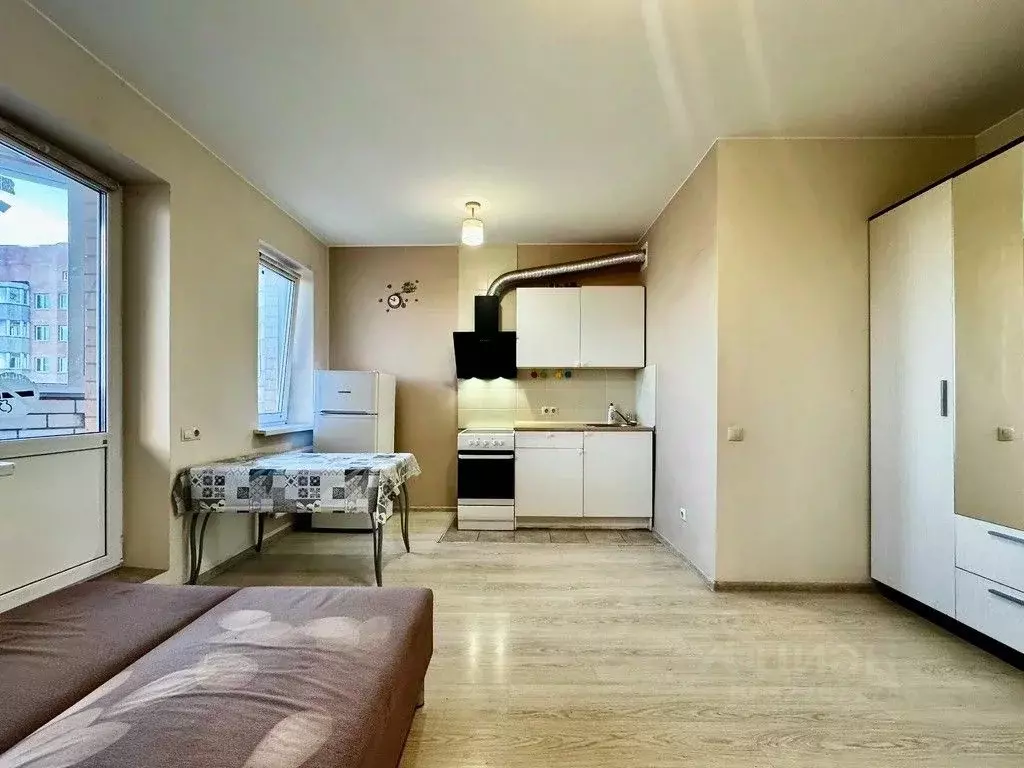 Студия Калужская область, Обнинск ул. Гагарина, 65 (30.0 м) - Фото 2