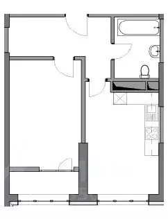 1-к кв. Чеченская республика, Шали Шалинский район, Ахмат жилой ... - Фото 1