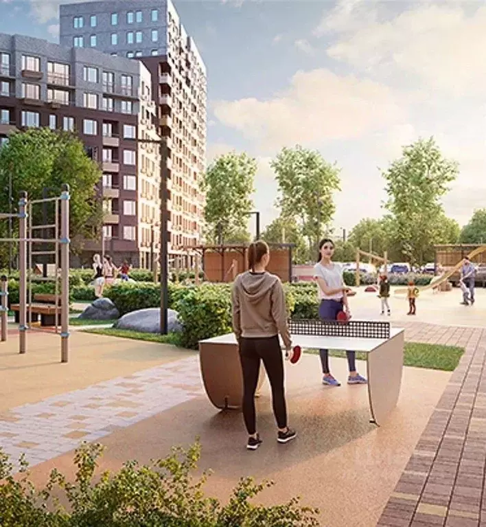 Студия Тюменская область, Тюмень Полевая ул., 108 (29.3 м) - Фото 2