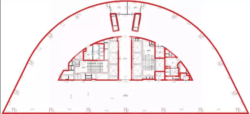 Помещение свободного назначения в Москва ул. Вильгельма Пика, 16 (1100 ... - Фото 2