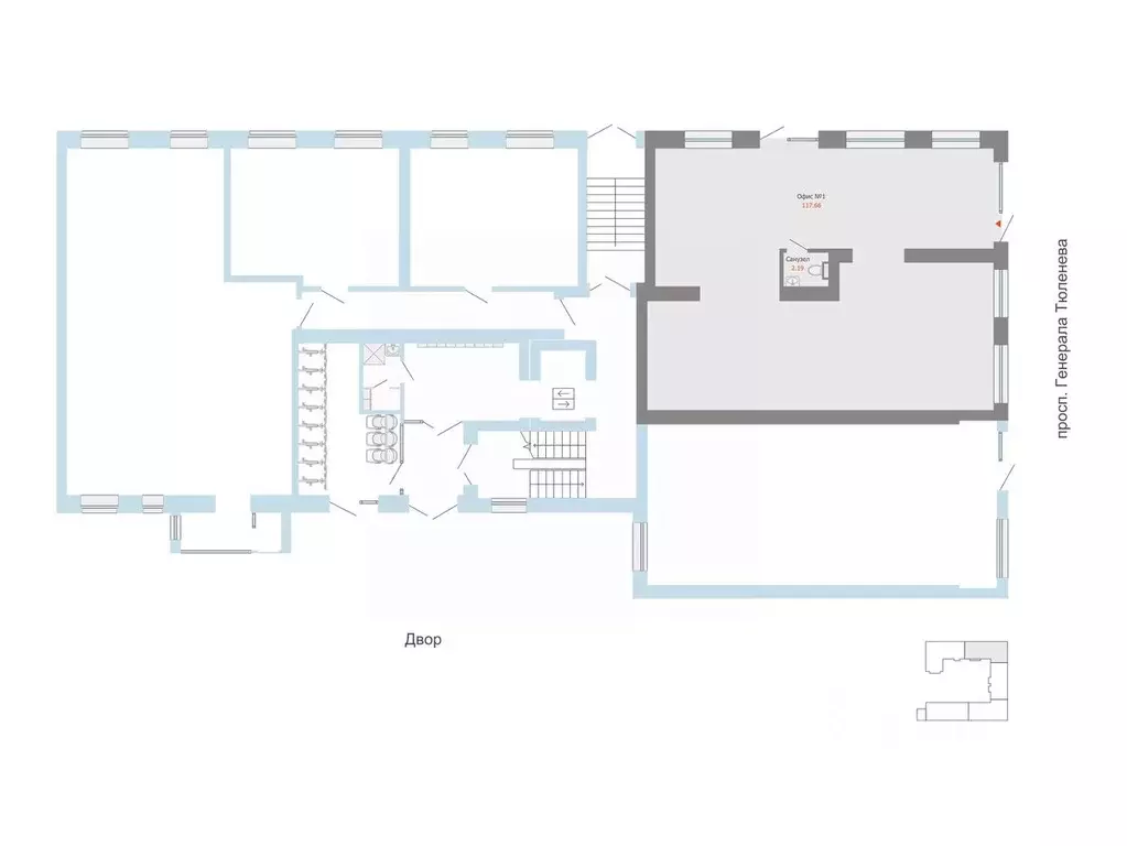 Помещение свободного назначения в Ульяновская область, Ульяновск ул. ... - Фото 2