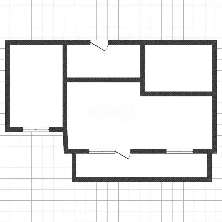 1-к кв. Белгородская область, Белгород ул. Пушкина, 67 (42.0 м) - Фото 2
