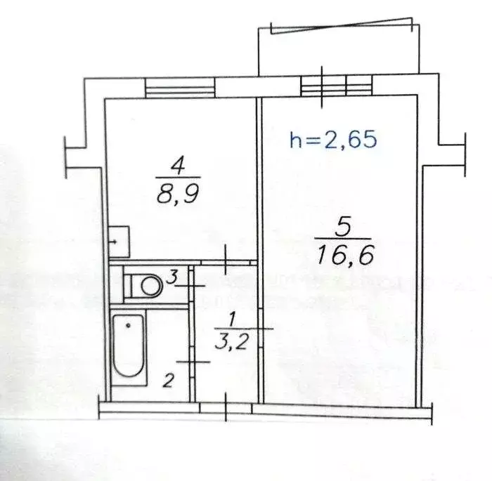 1-к кв. Красноярский край, Красноярск Ветлужанка мкр, ул. Петра ... - Фото 2