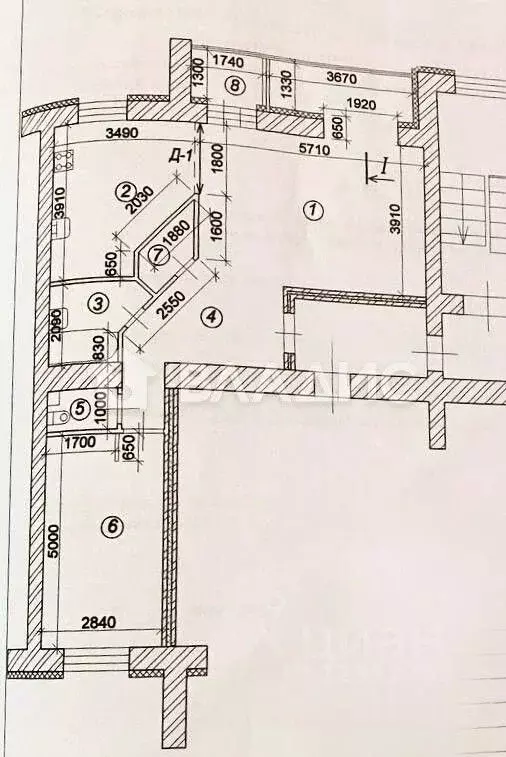 2-к кв. Пензенская область, Пенза Одесская ул., 2В (68.4 м) - Фото 2