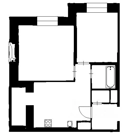2-к кв. Санкт-Петербург Полевая Сабировская ул., 45к1 (52.6 м) - Фото 2