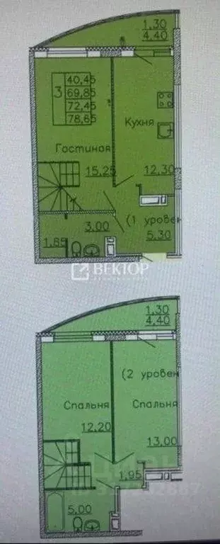 3-к кв. Ивановская область, Иваново Революционная ул., 36к2 (79.0 м) - Фото 0