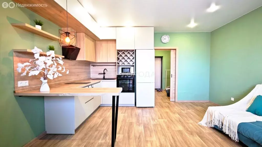 Квартира-студия: Новосибирск, улица Лобачевского, 71 (29.1 м) - Фото 1