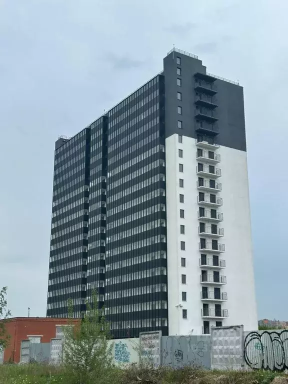 Студия Санкт-Петербург ул. Крыленко, 34 (24.73 м) - Фото 1