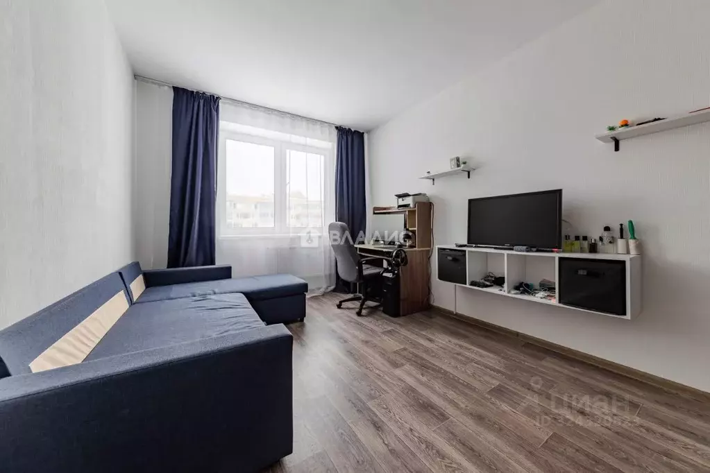 1-к кв. Ленинградская область, Всеволожский район, пос. Бугры бул. ... - Фото 1