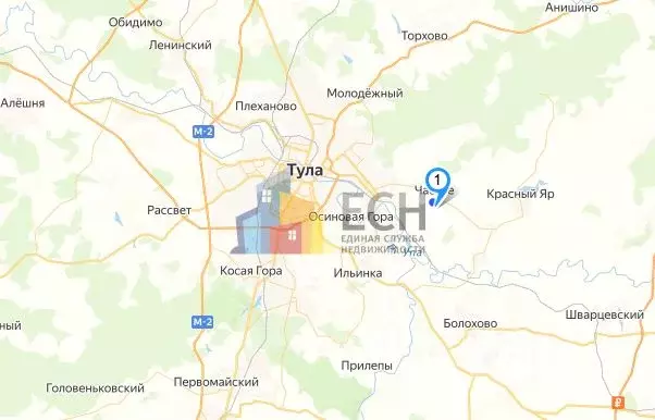 Участок в Тульская область, Тула городской округ, с. Частое  (2550.0 ... - Фото 2