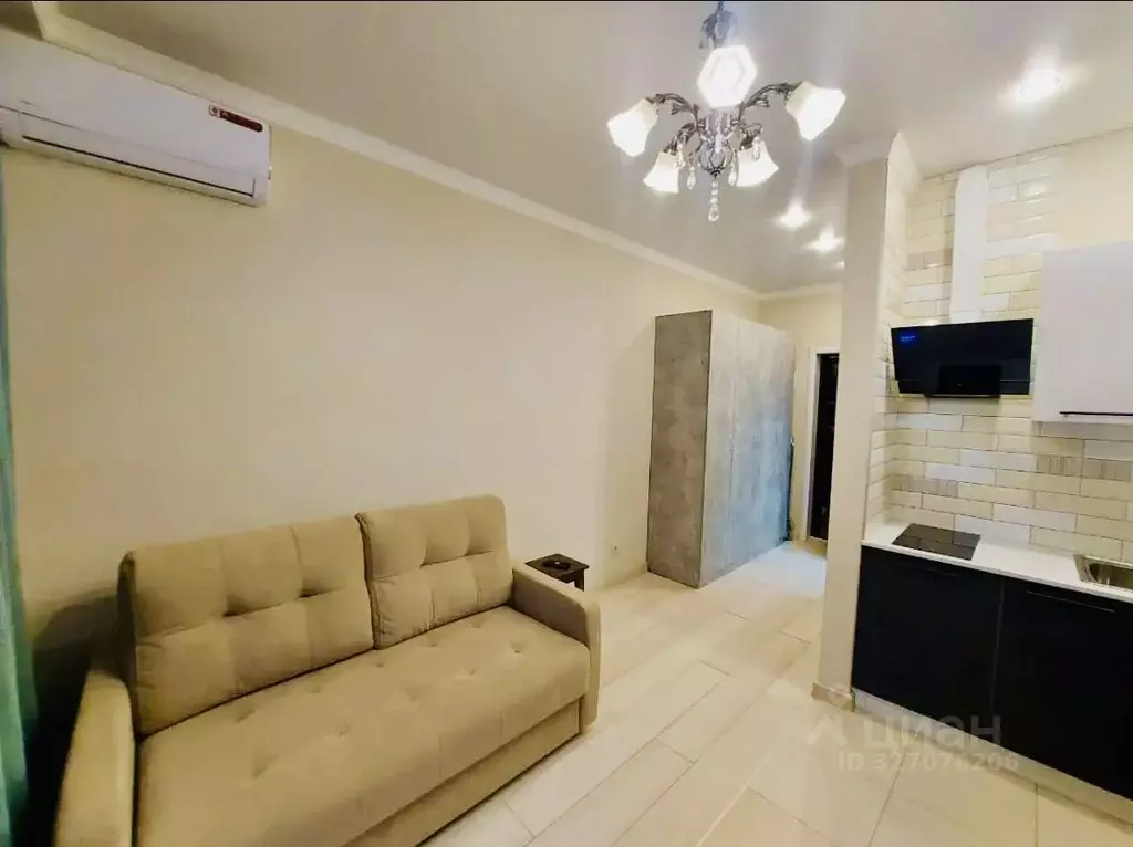 Студия Краснодарский край, Сочи ул. Тимирязева, 58 (19.0 м) - Фото 1