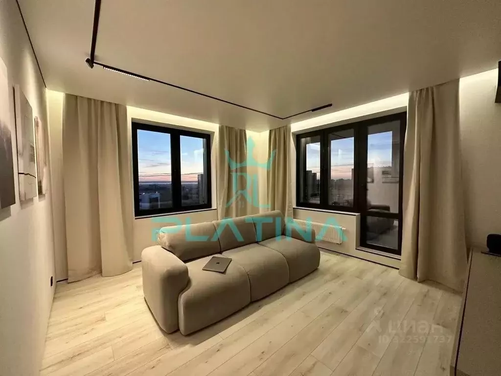 2-к кв. Татарстан, Казань ул. Родины, 26А (53.0 м) - Фото 1