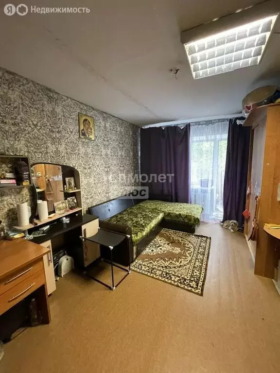 1к в -комнатной квартире (18 м) - Фото 0